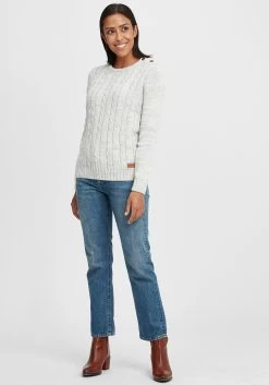 OXMO Basic Truien Trui Phia Dames Grijs 10 OXMO Basic Truien Trui Phia Dames Grijs -Oxmo Winkel 1c3006c9dfbb7717ceadd5e29782b019