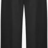 OXMO Pantalons Wide Leg Broek OXBryndis Dames Zwart
