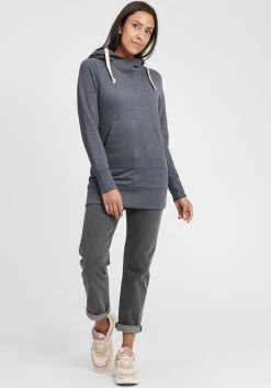 OXMO Hoodies Sweatshirt Jenny Dames Blauw -Oxmo Winkel 1ebed6fc49caceff1111f9203546f6d6