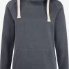 OXMO Hoodies Sweatshirt Julia Dames Duifblauw
