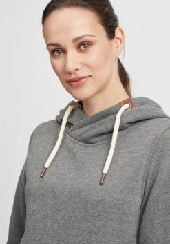 OXMO Hoodies Sweatshirt Vicky Dames Grijs -Oxmo Winkel 22bc2df678cad48b026aa798886f9f57
