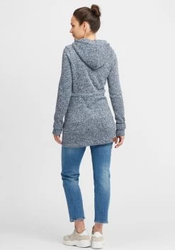 OXMO Sweatvesten Sweatvest Thora Dames Blauw -Oxmo Winkel 23e5d7280fd5af80fbcfce06abd77e71