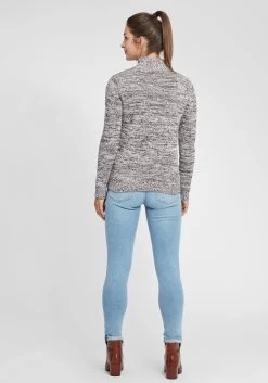 OXMO Vesten Gebreid Vest Phenix Dames Grijs -Oxmo Winkel 254d14d6b57435319b7b0cedd5a46e85