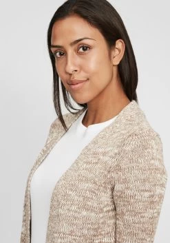 OXMO Vesten Gebreid Vest Philetta Dames Beige -Oxmo Winkel 25f397c811ce62833661b0c9a7f8d13d