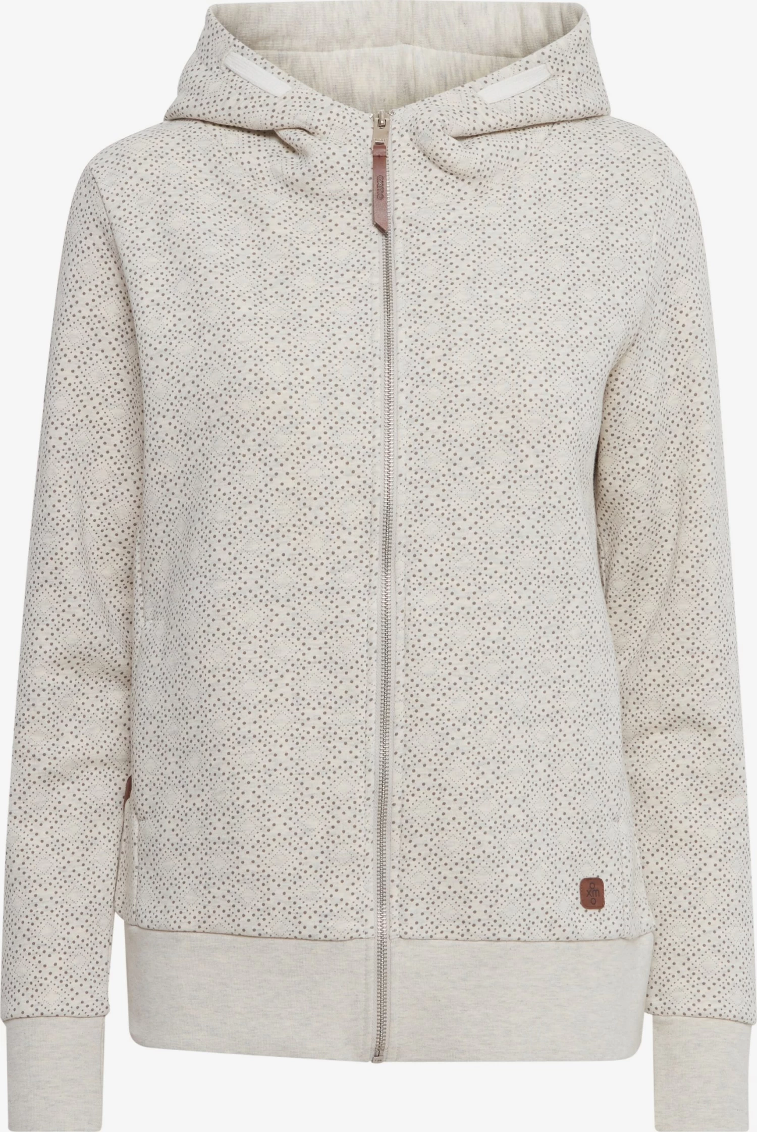 OXMO Sweatvesten Sweatvest VENDELA Dames Lichtgrijs 3 OXMO Sweatvesten Sweatvest VENDELA Dames Lichtgrijs