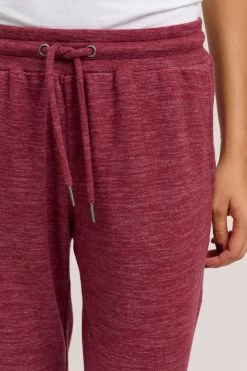 OXMO Sweatpants Loosefit Broek BENITA Dames Wijnrood -Oxmo Winkel 268ba327b5cfa77955c339f88a406d1d