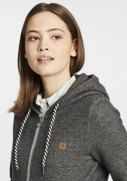 OXMO Sweatvesten Sweatvest Celia Dames Grijs -Oxmo Winkel 299330a172511147fb4368944f00b90a