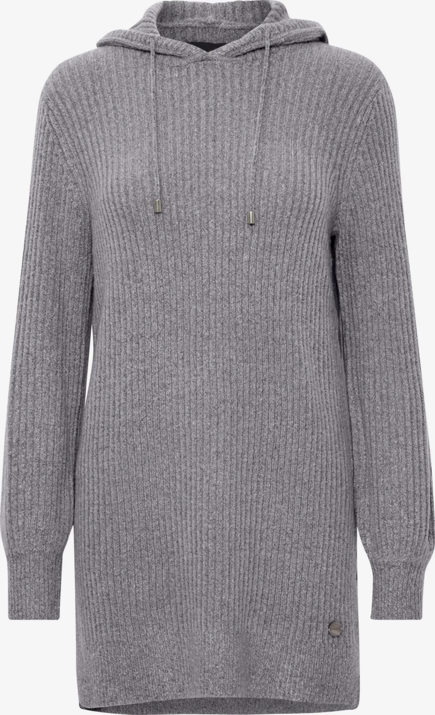 OXMO Hoodies Trui Norma Dames Grijs Gemêleerd 3 OXMO Hoodies Trui Norma Dames Grijs Gemêleerd