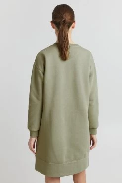 OXMO Mini Jurken Jurk Holly Dames Kaki -Oxmo Winkel 2b7451f0e6882bf53ba234e137debf3a