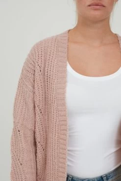 OXMO Vesten Gebreid Vest Cle Dames Rosa -Oxmo Winkel 2c4364a91e175dde17c4c5a17c329e83