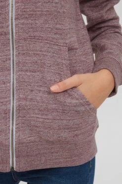 OXMO Sweatvesten Sweatvest HELNA Dames Bruin Gemêleerd -Oxmo Winkel 2c916549c243282d6113efb63ef5ac54