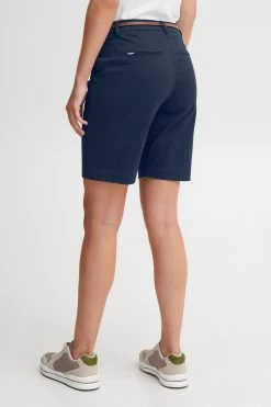 OXMO Shorts Regular Broek Daney Dames Blauw -Oxmo Winkel 2e22eff35043daaffe7194e8e0d7da0b