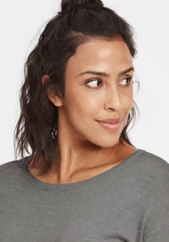 OXMO Mini Jurken Jurk Dames Grijs -Oxmo Winkel 2fc2823d2b1f050884d30dd8ce491ead