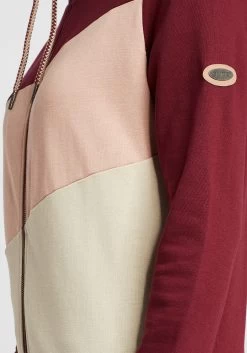 OXMO Sweatvesten Sweatvest Aggi Dames Rood -Oxmo Winkel 301bf4009e12f330af126484abab3a49