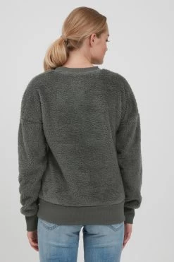 OXMO Truien Trui ANNICA Dames Grijs -Oxmo Winkel 31d955f6cfdb0b50089e8b219904e662