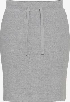 OXMO Mini Rokken Rok Lou Dames Lichtgrijs