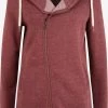 OXMO Sweatvesten Sweatvest Vicky Zip Hood Long Dames Rood -Oxmo Winkel 337580a0a3ecea48dc8ec2ec3ed67c07