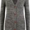 OXMO Vesten Gebreid Vest Philemona Dames Grijs -Oxmo Winkel 3516514e67c7cba0ce5a77ac7b1725c5