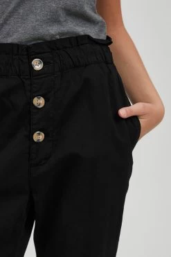 OXMO Pantalons Tapered Broek CONZI Dames Zwart -Oxmo Winkel 3622a2f4ca898b6824c17099c93e900a