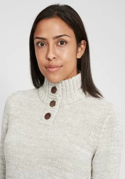 OXMO Coltruien Trui Dames Grijs -Oxmo Winkel 376b3036b61a92f3fa3158cdb09049f1