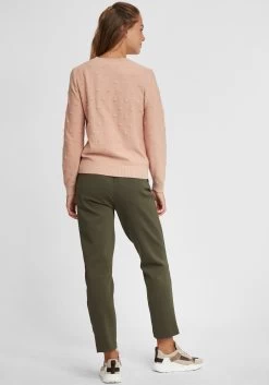 OXMO Fijngebreide Truien Trui Dotta Dames Pink -Oxmo Winkel 37a81b5449fd0bbd59946548d71d7bca