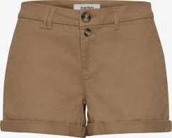 OXMO Shorts Regular Broek Piera Dames Beige