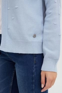 OXMO Vesten Gebreid Vest Kalotta Dames Lichtblauw 13 OXMO Vesten Gebreid Vest Kalotta Dames Lichtblauw -Oxmo Winkel 38cc4b8b0c095537a37c6c381be3eec8