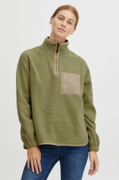 OXMO Truien Trui Piala Dames Groen -Oxmo Winkel 3973fefc9fc67e90cda5b15f569bf04a