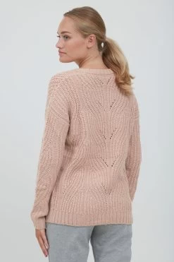 OXMO Fijngebreide Truien Trui Chiara Dames Rosa -Oxmo Winkel 3a57e14acd041c09dbe79d8e9d60836c