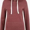 OXMO Hoodies Trui Olive Dames Rood