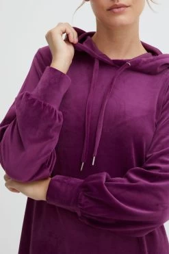 OXMO Mini Jurken Jurk Mira Dames Donkerlila -Oxmo Winkel 3b2633184d156cb66d3cbfaac30f5033