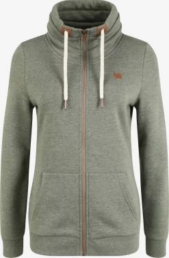 OXMO Sweatvesten Sweatvest Vicky Dames Groen