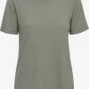 OXMO T-shirts Shirt Pim Dames Groen