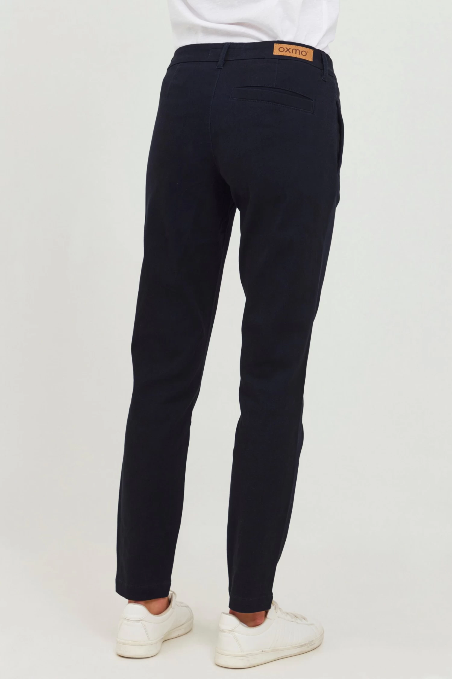 OXMO Chinos Regular Chino Pilar Dames Blauw 6 OXMO Chinos Regular Chino Pilar Dames Blauw - Afbeelding 4