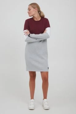 OXMO Mini Jurken Jurk OMILA Dames Grijs 10 OXMO Mini Jurken Jurk OMILA Dames Grijs -Oxmo Winkel 3fd0135bc0106f4f806924d5a71f9da8