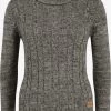 OXMO Coltruien Trui Philipa Dames Rookgrijs / Donkergrijs -Oxmo Winkel 40b2a8ba419948f782e9b46caa37c32a