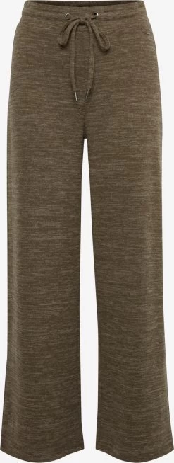 OXMO Pantalons Loosefit Broek BERENICE Dames Donkergroen