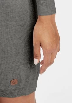 OXMO Mini Jurken Jurk Dames Grijs -Oxmo Winkel 40f698255e47f7ab6d46d54b4e642c8d