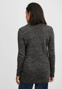 OXMO Vesten Gebreid Vest Philemona Dames Antraciet -Oxmo Winkel 418248a685f95a623e6e3c0209b42c4f