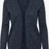 OXMO Vesten Gebreid Vest NENA Dames Blauw / Grijs -Oxmo Winkel 420f552364e078a98eb7444530b46331