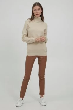 OXMO Vesten Gebreid Vest Sina Dames Crème 10 OXMO Vesten Gebreid Vest Sina Dames Crème -Oxmo Winkel 439194291447f2f93c01ff8cb69daaa9