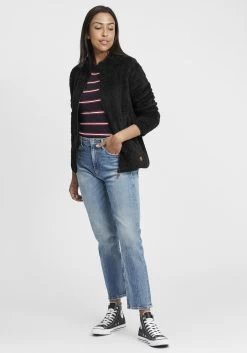 OXMO Sweatvesten Sweatvest Telsa Dames Zwart -Oxmo Winkel 43b4ed112acf5de349abf67bedd623c2