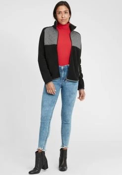 OXMO Sweatvesten Sweatvest Malin Dames Zwart -Oxmo Winkel 44a6aa4321b80daee328093cc836fe04