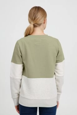 OXMO Sweatshirts Sweatshirt Trine Dames Olijfgroen 11 OXMO Sweatshirts Sweatshirt Trine Dames Olijfgroen -Oxmo Winkel 4717dc809cec869ae27e6fbb2f18dc53