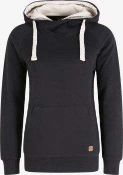 OXMO Hoodies Sweatshirt Julia Dames Zwart