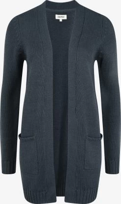 OXMO Vesten Gebreid Vest Paula Dames Blauw