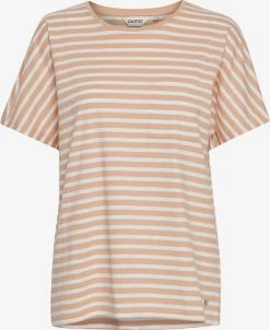 OXMO T-shirts Shirt OXSteffi Dames Abrikoos