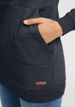 OXMO Lange Truien Trui Vilma Dames Grijs -Oxmo Winkel 4a12b18af8c355ecb052c70db3ea6265