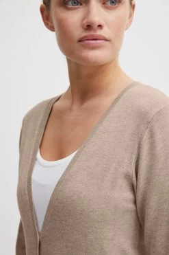 OXMO Vesten Gebreid Vest Oxhelene Dames Bruin -Oxmo Winkel 4a9d4daee7ee71631f9e24b430bbc15a