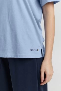 OXMO T-shirts Shirt Pinala Dames Blauw -Oxmo Winkel 4ab69c23f15687f73138153058549813